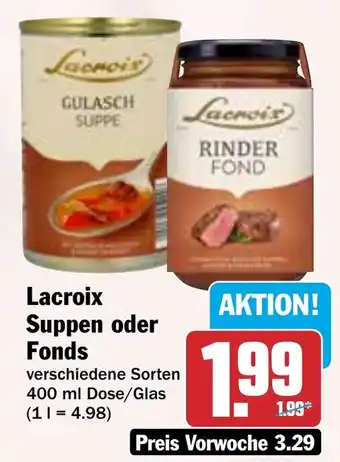 HIT Lacroix Suppen oder Fonds Angebot