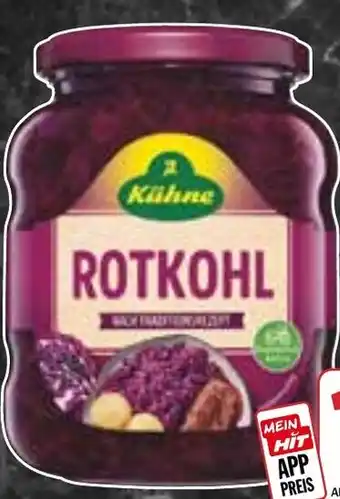 HIT Kühne Apfel-/Rotkohl im Glas Angebot