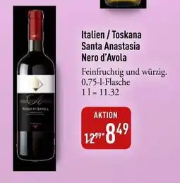 Galeria Markthalle Santa Anastasia Nero d'Avola Angebot