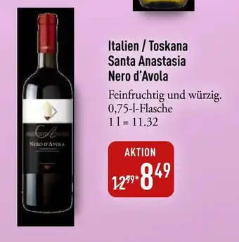 Galeria Markthalle Santa Anastasia Nero d'Avola Angebot