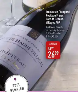 Galeria Markthalle Ropiteau Frères Côte de Beaune- Villages AOP Angebot