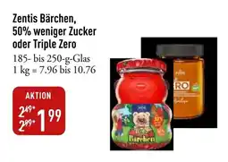 Galeria Markthalle Zentis Bärchen, 50% weniger Zucker oder Triple Zero Angebot