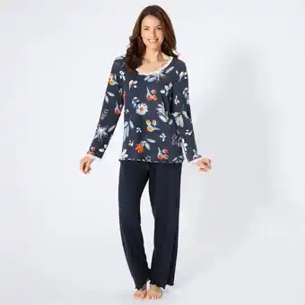 NKD Damen-Schlafanzug mit Spitze, 2-teilig Angebot