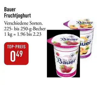 Galeria Markthalle Bauer Fruchtjoghurt Angebot
