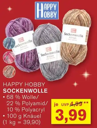 KODi HAPPY HOBBY SOCKENWOLLE Angebot