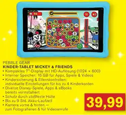 KODi PEBBLE GEAR KINDER-TABLET MICKEY & FRIENDS Angebot