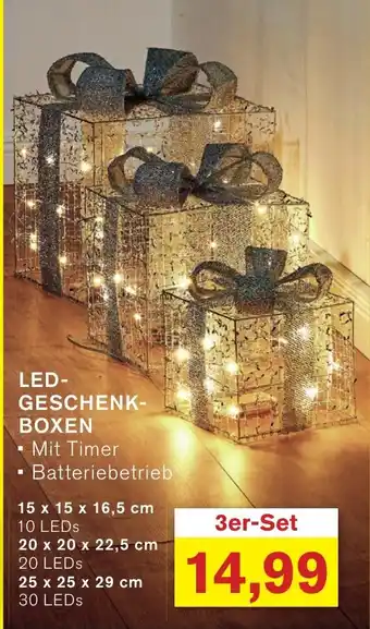 KODi LED- GESCHENK- BOXEN 3er-Set Angebot