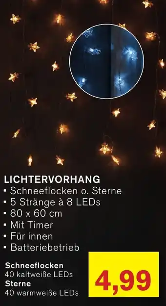 KODi LICHTERVORHANG Angebot