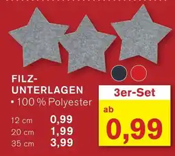 KODi FILZ- UNTERLAGEN 3er-Set Angebot