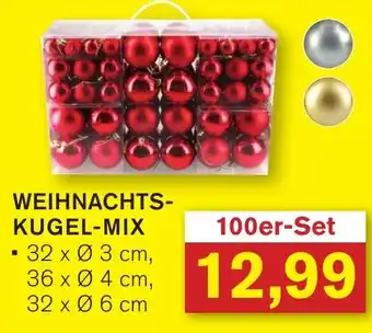 KODi WEIHNACHTS- KUGEL-MIX Angebot