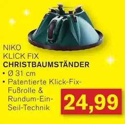 KODi NIKO KLICK FIX CHRISTBAUMSTÄNDER Angebot
