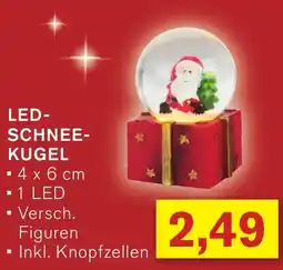 KODi LED- SCHNEE- KUGEL Angebot