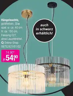 Opti Wohnwelt Hängeleuchte Angebot