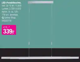 Opti Wohnwelt LED-Pendelleuchte Angebot