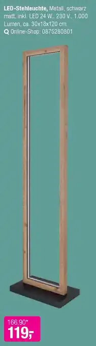 Opti Wohnwelt LED-Stehleuchte Angebot