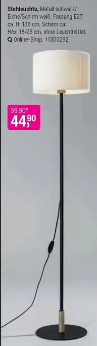 Opti Wohnwelt Stehleuchte Angebot