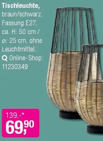 Opti Wohnwelt Tischleuchte Angebot