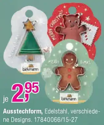 Opti Wohnwelt Birkmann Ausstechform Angebot