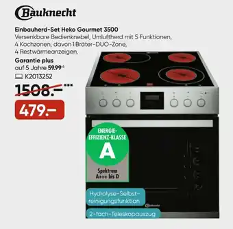 Galeria Bauknecht Einbau-Herdset HEKO Gourmet 3500 Angebot