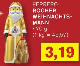 KODi FERRERO ROCHER WEIHNACHTSMANN Angebot