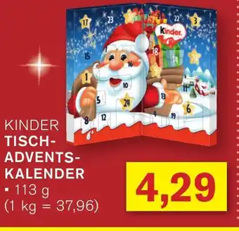 KODi KINDER TISCH- ADVENTSKALENDER Angebot
