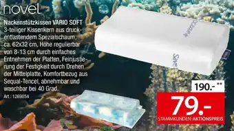 Zurbrüggen Novel Nackenstützkissen VARIO SOFT Angebot