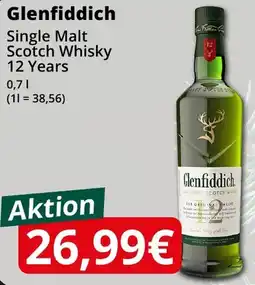 Famila Nord West Glenfiddich Single Malt Scotch Whisky Angebot