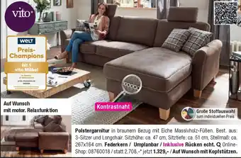 Opti Wohnwelt vito Polstergarnitur Angebot