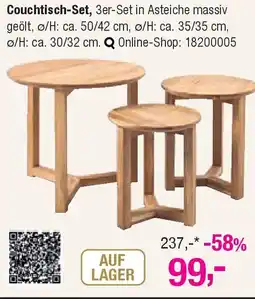Opti Wohnwelt Couchtisch-Set, 3er-Set Angebot