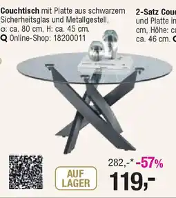 Opti Wohnwelt Couchtisch Angebot