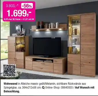 Opti Wohnwelt Wohnwand Angebot