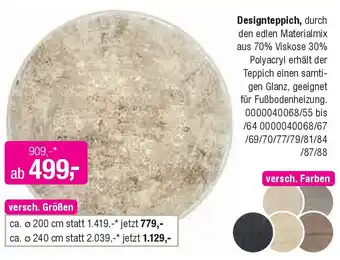 Opti Wohnwelt Designteppich Angebot