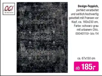 Opti Wohnwelt OGI Design-Teppich Angebot
