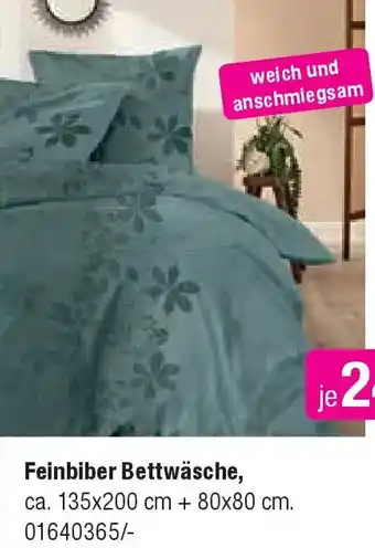 Opti Wohnwelt Feinbiber Feinbiber Bettwäsche, Angebot