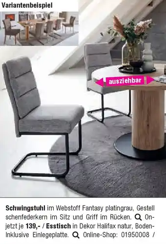 Opti Wohnwelt Schwingstuhl Angebot