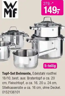 Opti Wohnwelt WMF Topf-Set Belmonte Angebot