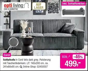 Opti Wohnwelt opti living Schlafsofa Angebot