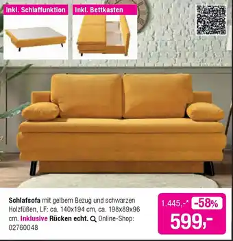 Opti Wohnwelt Schlafsofa Angebot