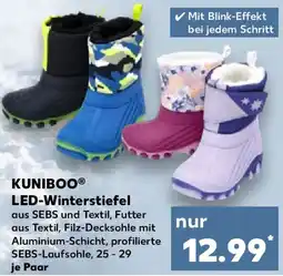 Kaufland KUNIBOO LED-Winterstiefel Angebot