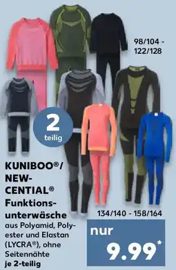 Kaufland KUNIBOO/ NEWCENTIAL Funktionsunterwäsche Angebot