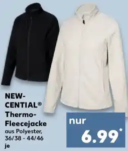 Kaufland NEWCENTIAL Thermo Fleecejacke Angebot