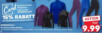 Kaufland NEWCENTIAL Funktionsunterwäsche Angebot