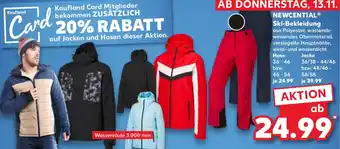 Kaufland NEWCENTIAL Ski-Bekleidung Angebot