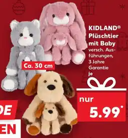 Kaufland KIDLAND Plüschtier mit Baby Angebot