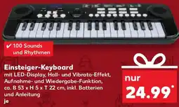 Kaufland Einsteiger-Keyboard Angebot