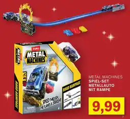 KODi ZURU METAL MACHINES SPIEL-SET METALLAUTO MIT RAMPE Angebot