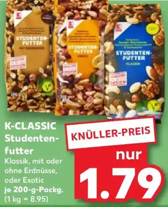 Kaufland K-CLASSIC Studentenfutter Angebot
