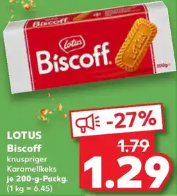 Kaufland LOTUS Biscoff Angebot