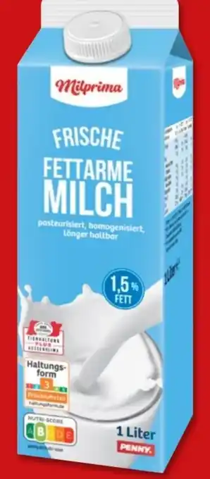 PENNY Milprima Frische fettarme Milch Angebot