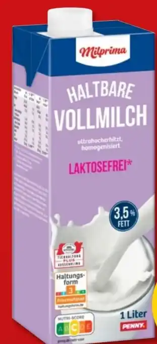 PENNY Milprima Haltbare Vollmilch Angebot